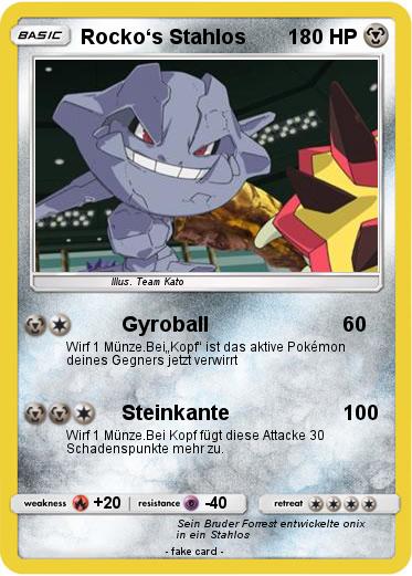 Pokemon Rocko‘s Stahlos