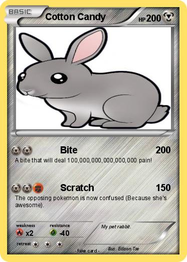 Pokemon Cotton Candy