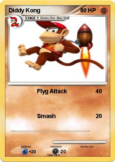 Pokemon Diddy Kong