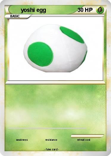 Pokemon yoshi egg