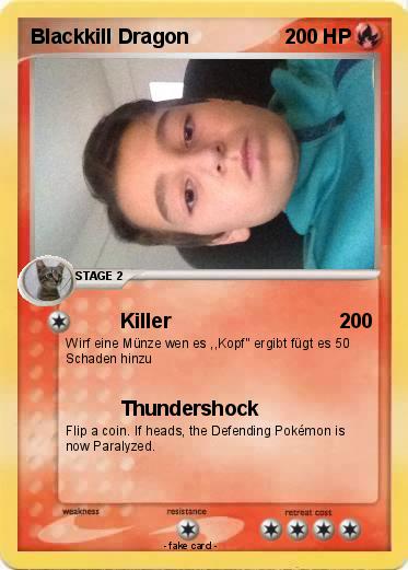 Pokemon Blackkill Dragon