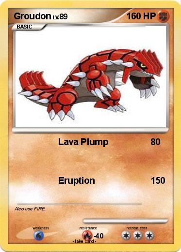 Pokemon Groudon
