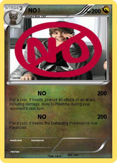 Pokemon NO !