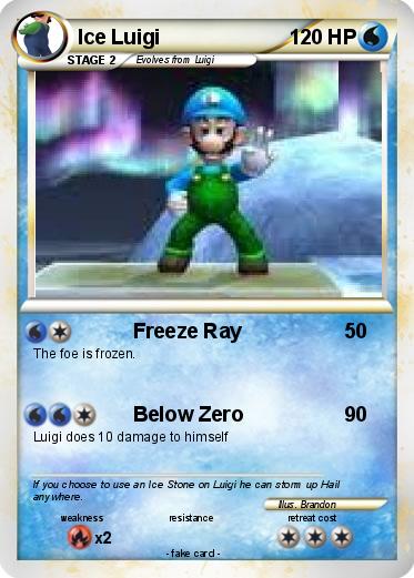 Pokemon Ice Luigi