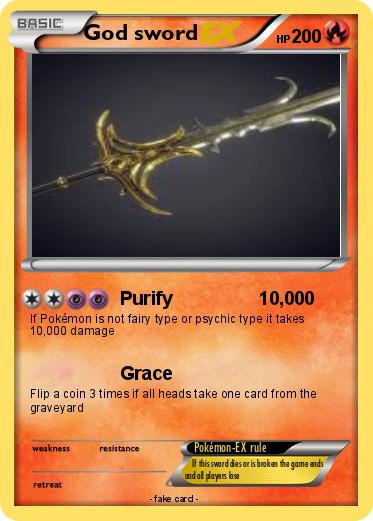 Pokemon God sword