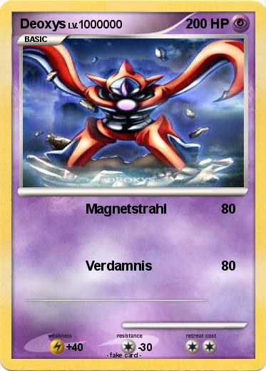 Pokemon Deoxys