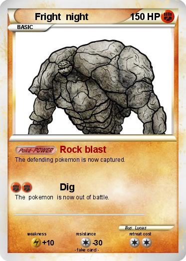 Pokemon Fright  night