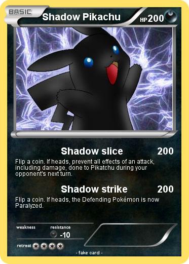 Pokemon Shadow Pikachu