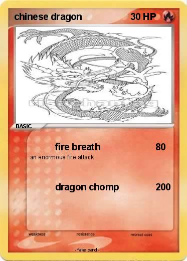 Pokemon chinese dragon