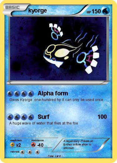 Pokemon kyorge