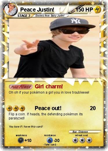 Pokemon Peace Justin!