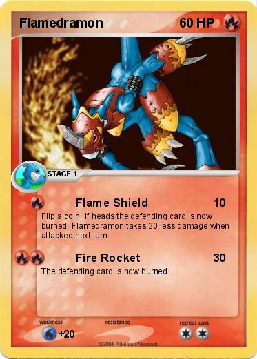 Pokemon Flamedramon