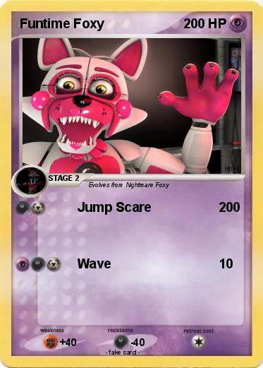 Pokemon Funtime Foxy