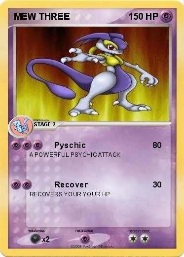 Pokemon MEW THREE