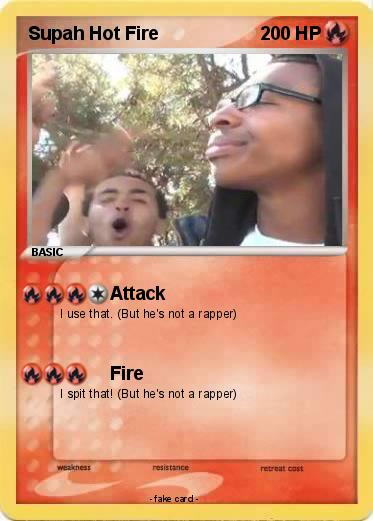 Pokemon Supah Hot Fire