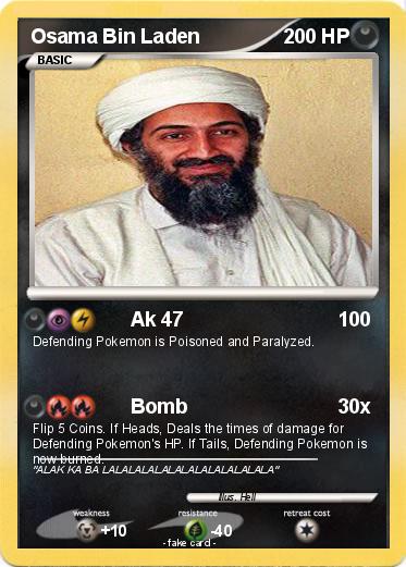 Pokemon Osama Bin Laden
