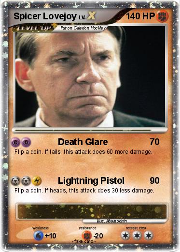 Pokemon Spicer Lovejoy