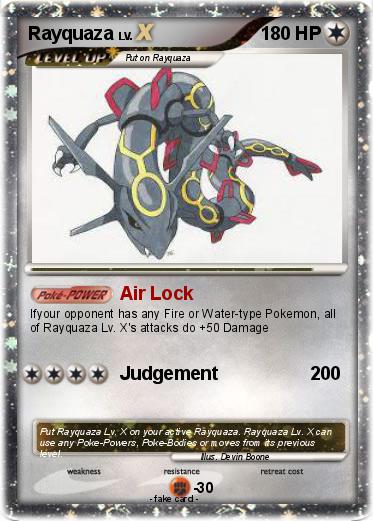 Pokemon Rayquaza