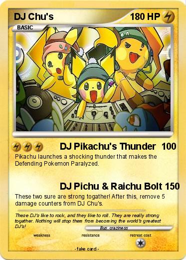 Pokemon DJ Chu's