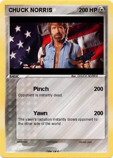 Pokemon CHUCK NORRIS