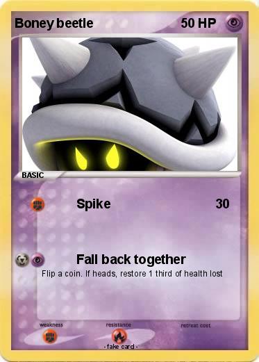 Pokemon Boney beetle