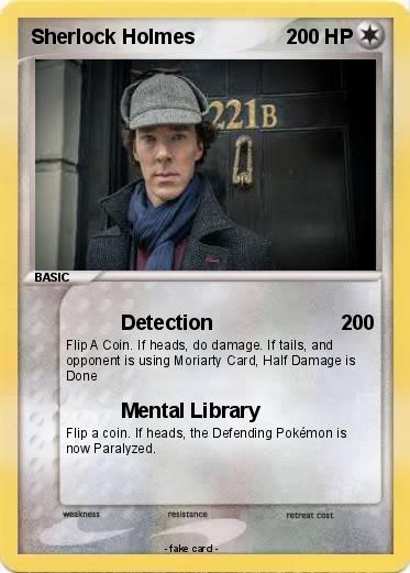 Pokemon Sherlock Holmes