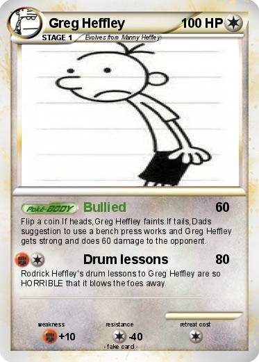 Pokemon Greg Heffley