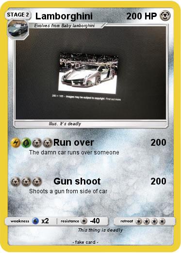 Pokemon Lamborghini