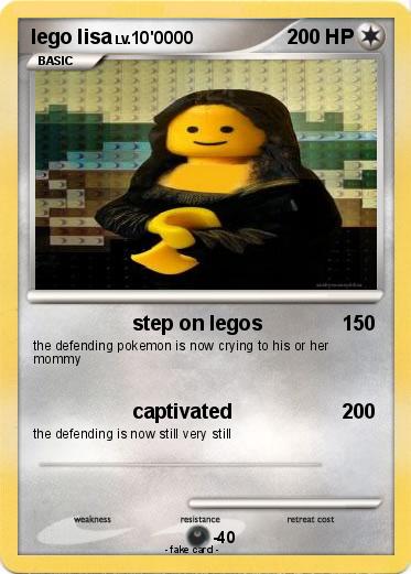 Pokemon lego lisa