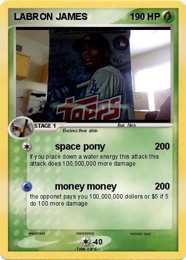Pokemon LABRON JAMES