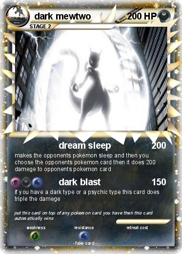 Pokemon dark mewtwo