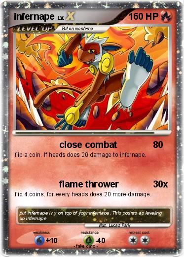 Pokemon infernape