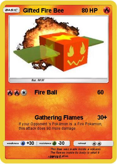 Pokemon Gifted Fire Bee