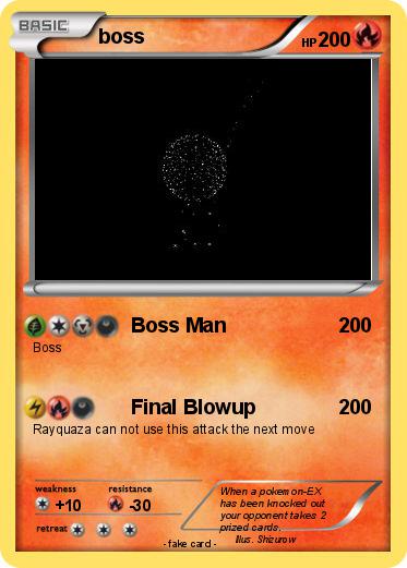 Pokemon boss