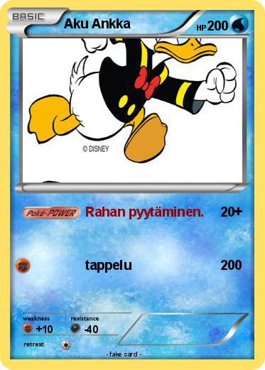 Pokemon Aku Ankka