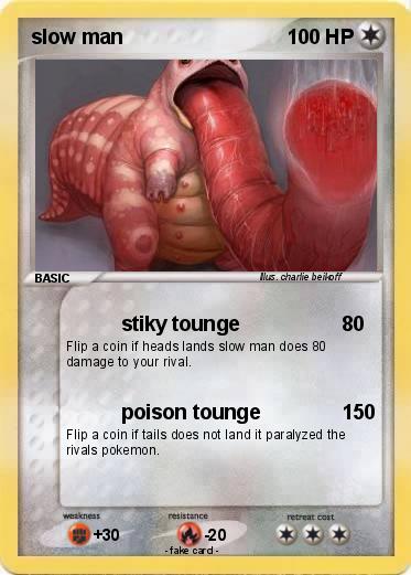 Pokemon slow man