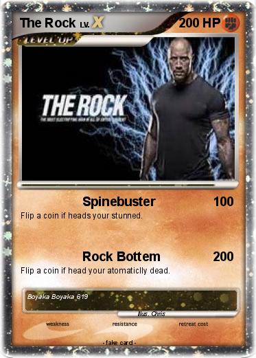 Pokemon The Rock