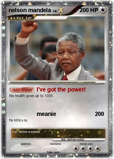 Pokemon nelson mandela
