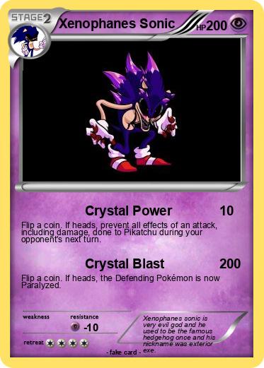 Pokemon Xenophanes Sonic