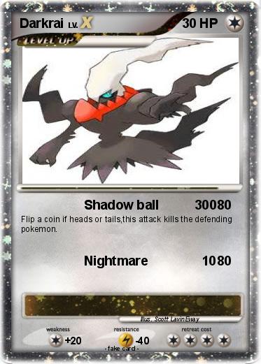 Pokemon Darkrai
