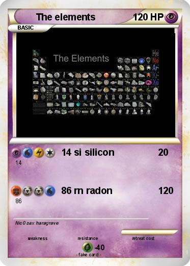 Pokemon The elements