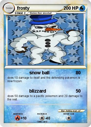 Pokemon frosty