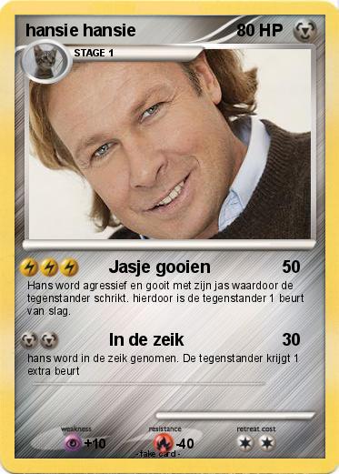 Pokemon hansie hansie