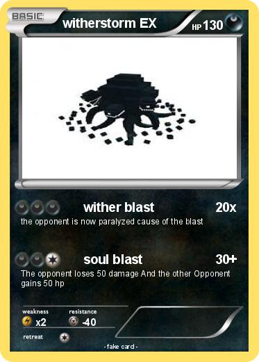 Pokemon witherstorm EX