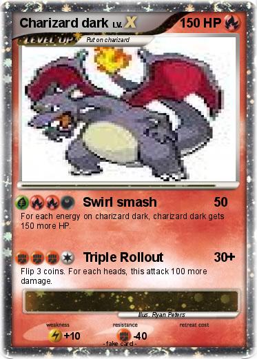 Pokemon Charizard dark