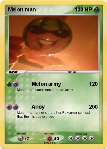 Pokemon Melon man