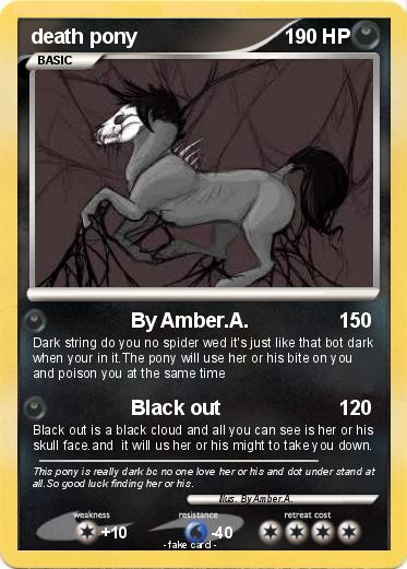 Pokemon death pony