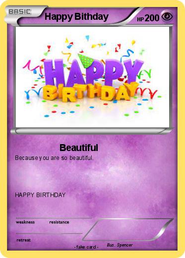 Pokemon Happy Bithday