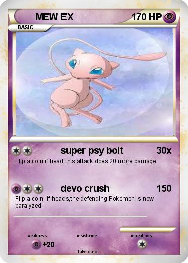 Pokemon MEW EX