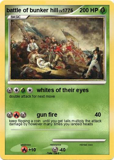 Pokemon battle of bunker hill